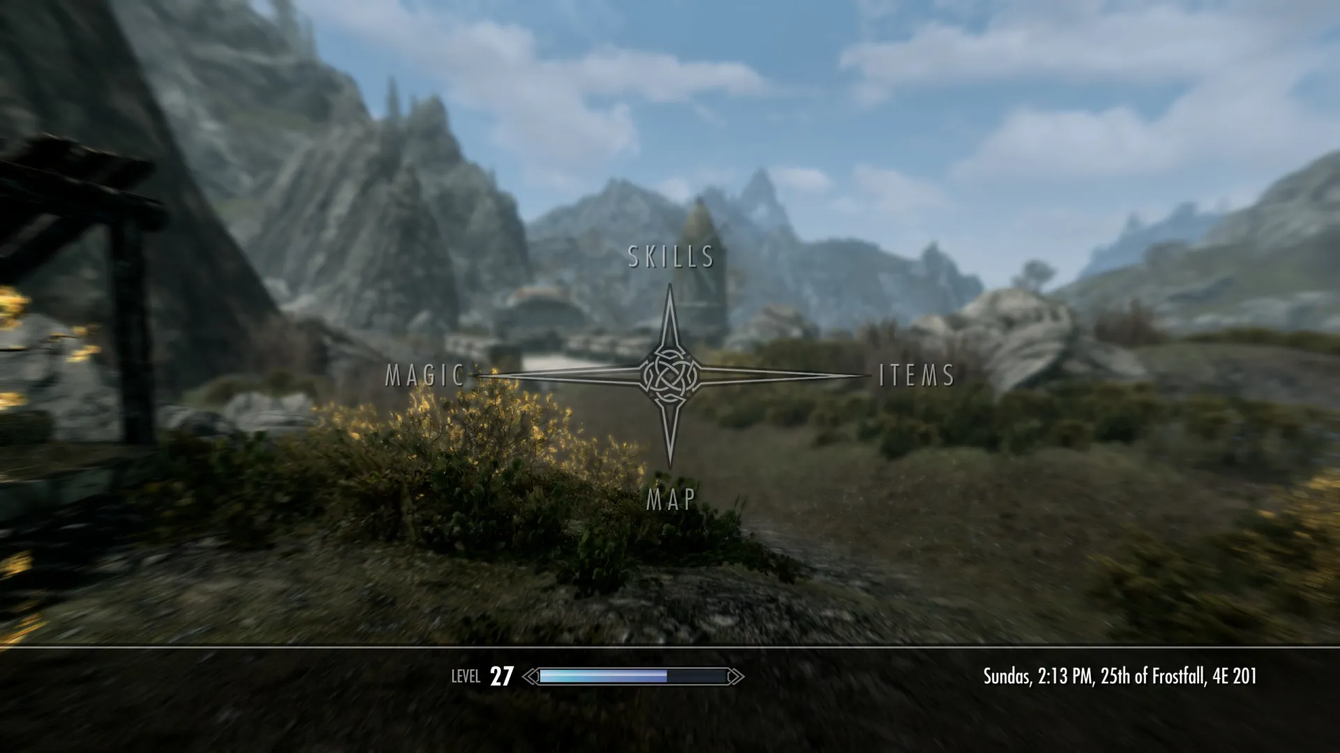 The Elder Scrolls V: Skyrim Interface